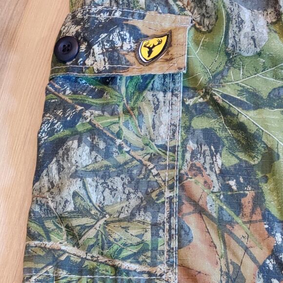 Scent Blocker Camo Pants Men's Size XL Cargo S3 Mossy Oak Hunting Field Ripstop - Picture 5 of 15